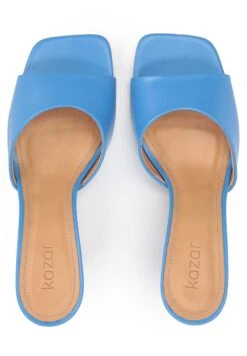 Kazar Otylia - Muiltjes Met Hak - Blue -Verfijnd Schoen Winkel 90e00c2643644af38b4239f824524822