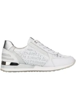 Remonte Sneakers Laag - White Silver Ice -Verfijnd Schoen Winkel 94108652649346008dc08cfb2e47f25c