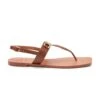 Next Toe Post With Metal Detail Regular Wide Fit - Teensandalen - Tan Brown