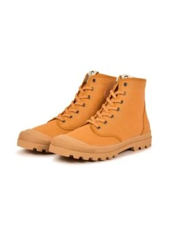 Pataugas Originale T F4G - Sneakers Hoog - Camel -Verfijnd Schoen Winkel 96d5b5a7e3184fd7813fa985128d8061