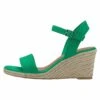 Tamaris Sandalen Met Sleehak - Green -Verfijnd Schoen Winkel 977e714023c44c5e96e3455f82f897c6