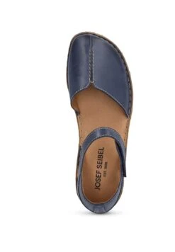 Josef Seibel Rosalie- Sandalen Met Enkelbandjes - Dunkelblau -Verfijnd Schoen Winkel 98d4dbe403d8443c8519315dbc43eb5b