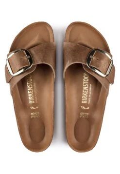 Birkenstock Muiltjes - Cognac -Verfijnd Schoen Winkel 9a2629c0910147a29cc2e92948665bcc