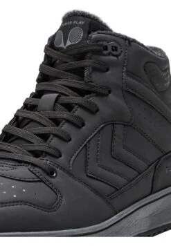 Hummel St. Power Play Mid Tex - Sneakers Hoog - Black -Verfijnd Schoen Winkel a1420b2324cd4282b04d40fcf1748b73