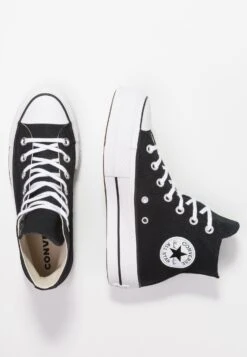 Converse Chuck Taylor All Star Lift - Sneakers Hoog - Black/White -Verfijnd Schoen Winkel a525d06f1596434bbdc794f0b2898586