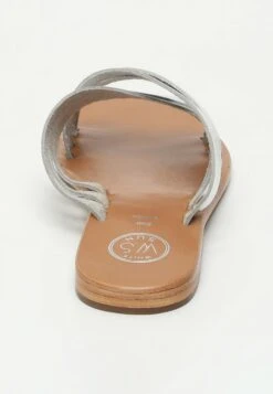 Muiltjes - Silver 9 Muiltjes - Silver -Verfijnd Schoen Winkel ace1a21e5c5344db96f2fd76efeea066