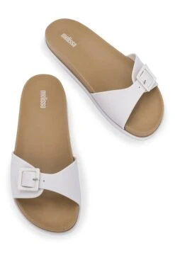 Melissa Wide - Muiltjes - White -Verfijnd Schoen Winkel b01ee19e8b1d48d78db5dbe288f12275