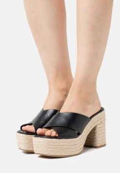 Tamaris Muiltjes Met Hak - Black