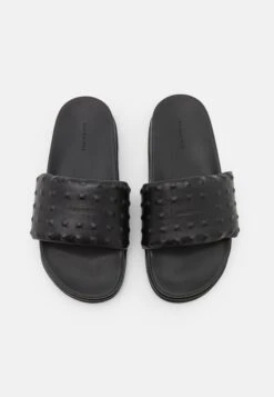 AllSaints Shay Slider - Muiltjes - Black -Verfijnd Schoen Winkel b17d34127afb4ce89792eae54a174834
