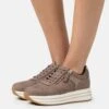 Geox Kency - Sneakers Laag - Dark Taupe
