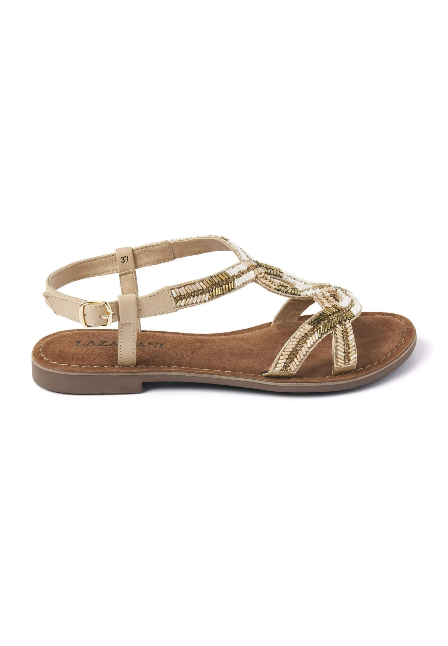 Lazamani Sandalen - Beige 3 Lazamani Sandalen - Beige