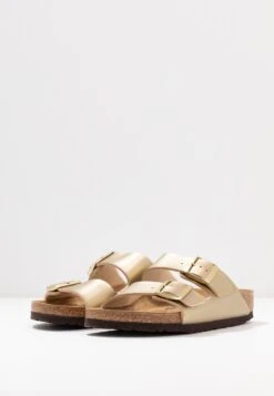 Birkenstock Arizona Bf Narrow - Pantoffels - Gold -Verfijnd Schoen Winkel bc7cc8ed3f6c4c51a6e107bbae2b07e5