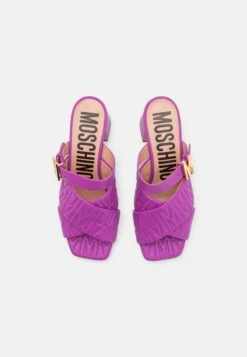 MOSCHINO Muiltjes Met Hak - Giacinto -Verfijnd Schoen Winkel c47a585a05be4c40803c373830e3518e