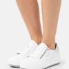 Gabor Comfort Sneakers Laag - Weiss/Silber