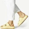 Tamaris Pure Relax- Muiltjes Met Hak - Soft Lemon