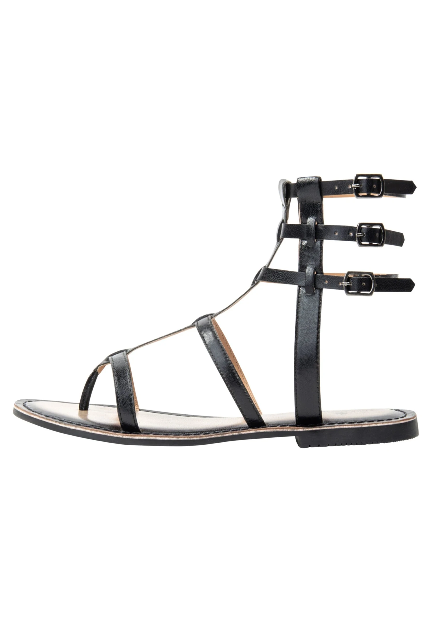 Dreimaster Sandalen - Schwarz 4 Dreimaster Sandalen - Schwarz - Afbeelding 2