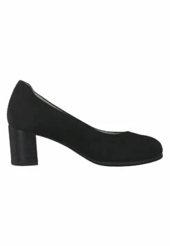 Tamaris Comfort- Klassieke Pumps - Black Suede -Verfijnd Schoen Winkel db8e20333a514399aee29b7f072aff6d