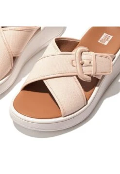 Fitflop Cross Slides- Muiltjes - Pink -Verfijnd Schoen Winkel dd84e42076964c96ad2269624ffc10e6