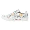 Jana Sneakers Laag - White Flower -Verfijnd Schoen Winkel e18afd188cd7412a92c958cb5e1eca52