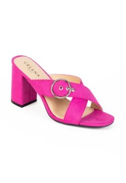 Chene - Muiltjes Met Hak - Purple -Verfijnd Schoen Winkel e3f161ed8b1248fcb0b3d75444c53f75