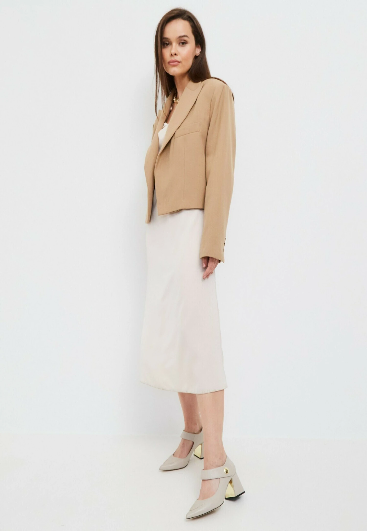 Hoge Hakken - Beige 8 Hoge Hakken - Beige - Afbeelding 6