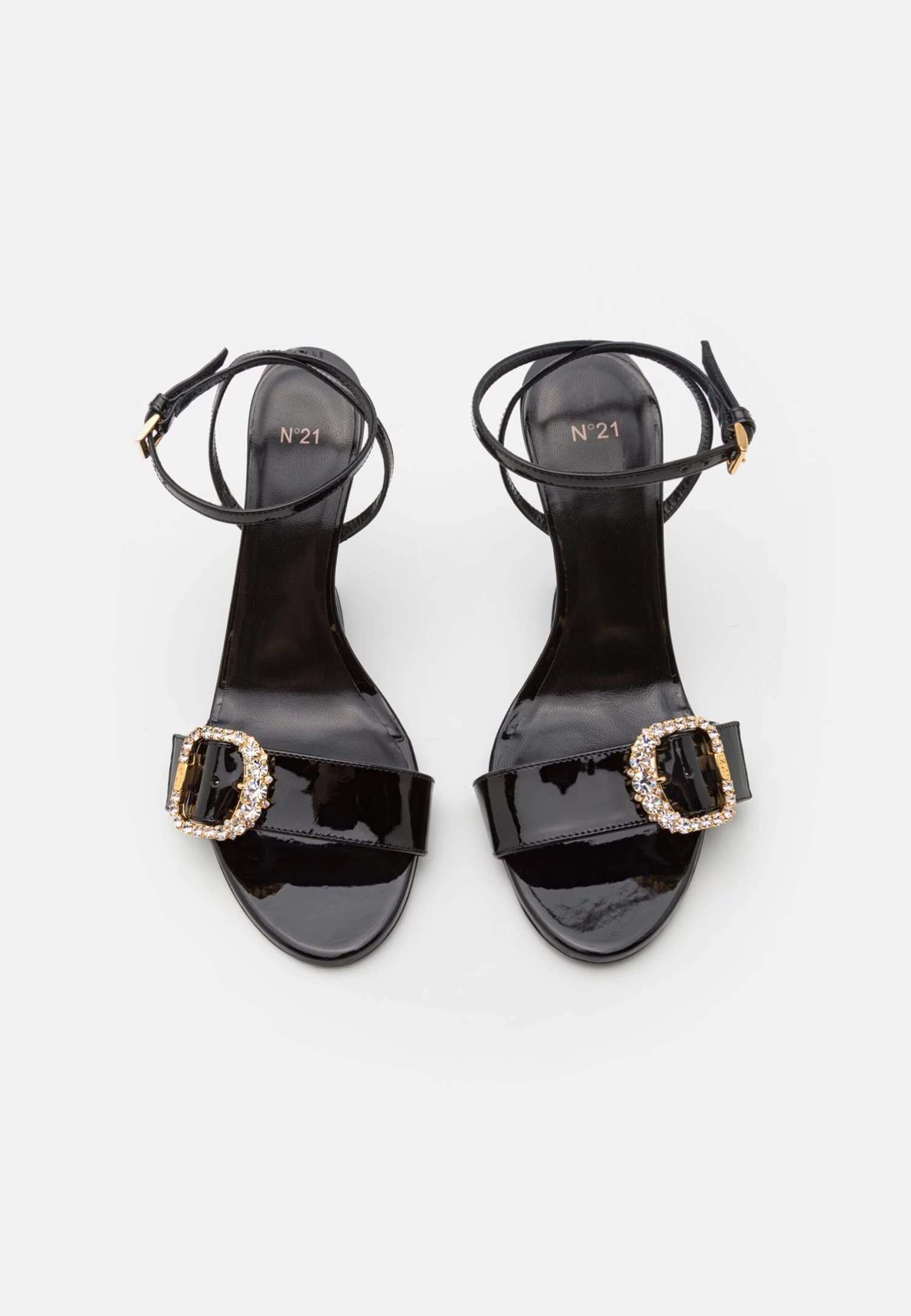 N°21 Sandalen Met Sleehak - Black 6 N°21 Sandalen Met Sleehak - Black - Afbeelding 4