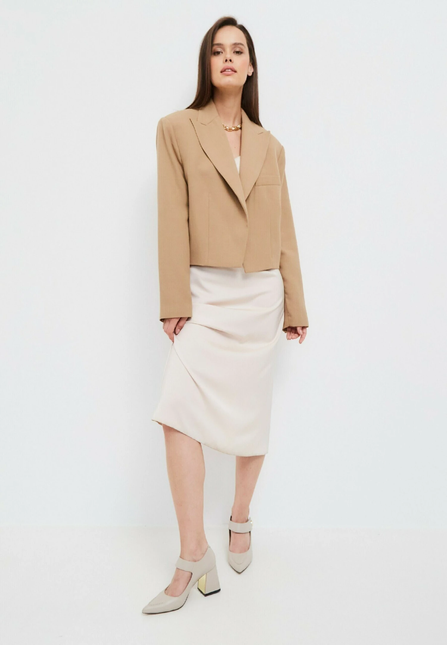 Hoge Hakken - Beige 7 Hoge Hakken - Beige - Afbeelding 5