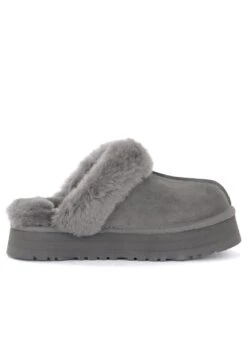 Ugg Disquette - Pantoffels - Grigio -Verfijnd Schoen Winkel e7dda29139084c4a99153f76bf421f03