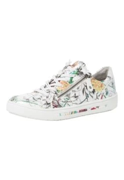 Jana Sneakers Laag - White Flower -Verfijnd Schoen Winkel ebb2284e6e444e109e556488e4fd9152