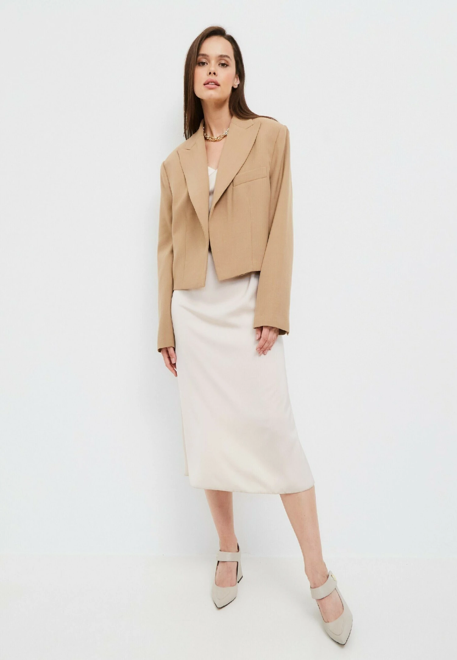 Hoge Hakken - Beige 4 Hoge Hakken - Beige - Afbeelding 2