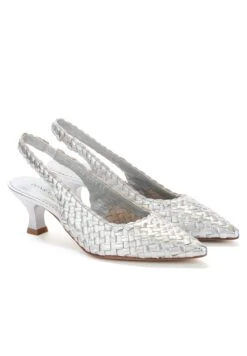 Pons Quintana Decollete Carol- Klassieke Pumps - Argento -Verfijnd Schoen Winkel ed98b12554474ad4984ef7574c51c3a1