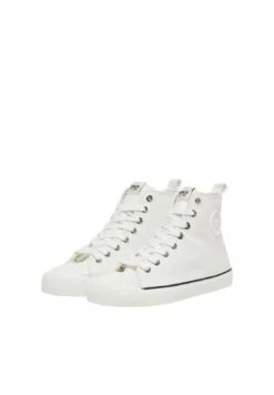 ONLY Bamba - Sneakers Hoog - Blanco -Verfijnd Schoen Winkel ee0dd5a6e843445ea915913cec6ff83a