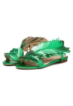 Poly - Sandalen - Green -Verfijnd Schoen Winkel f0a58a05edb54a35b60d021b9a8ea440