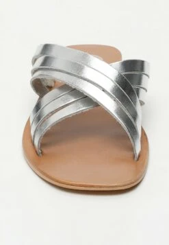 Muiltjes - Silver 10 Muiltjes - Silver -Verfijnd Schoen Winkel f8e1e76d1d284def8f30fe792e886a69