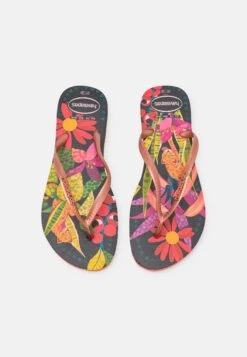 Havaianas Slim Tropical - Teensandalen - Salmon -Verfijnd Schoen Winkel fb68b532f58a4de482ed2007e02c9ccb